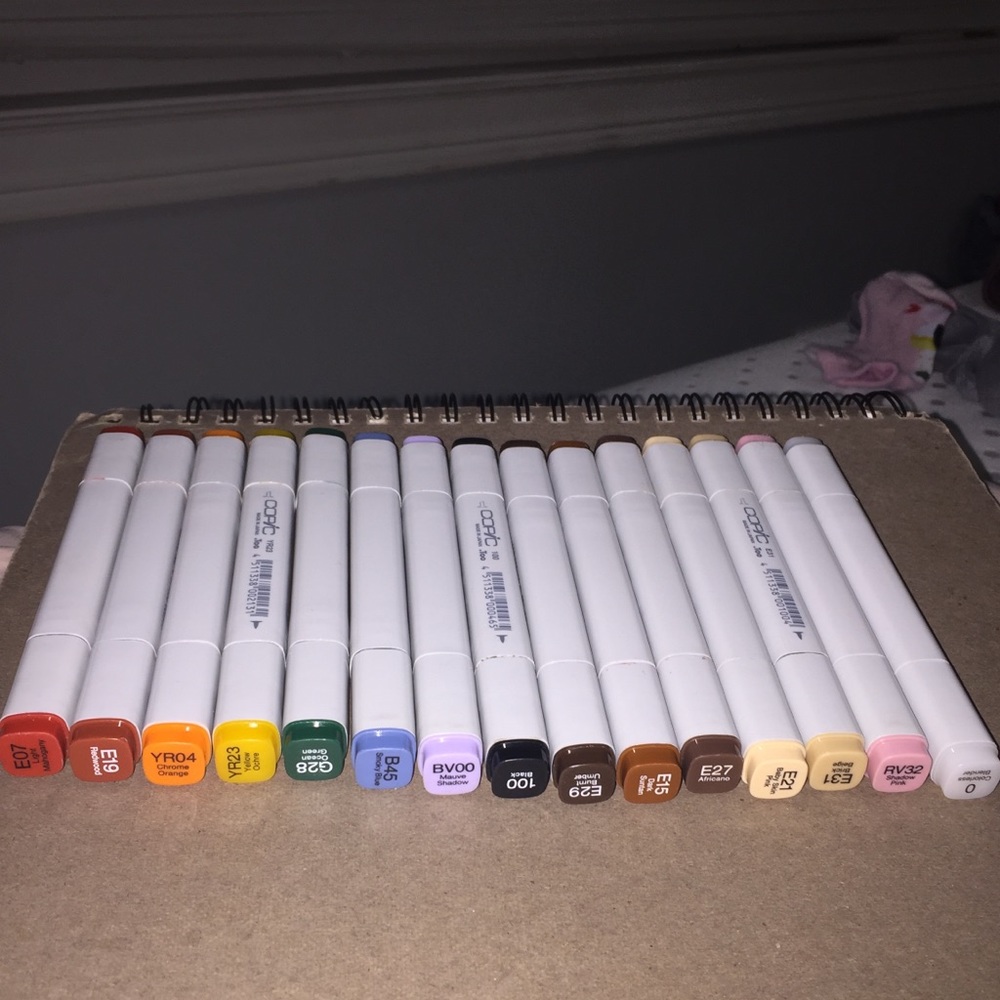 Set of 15 Copics!